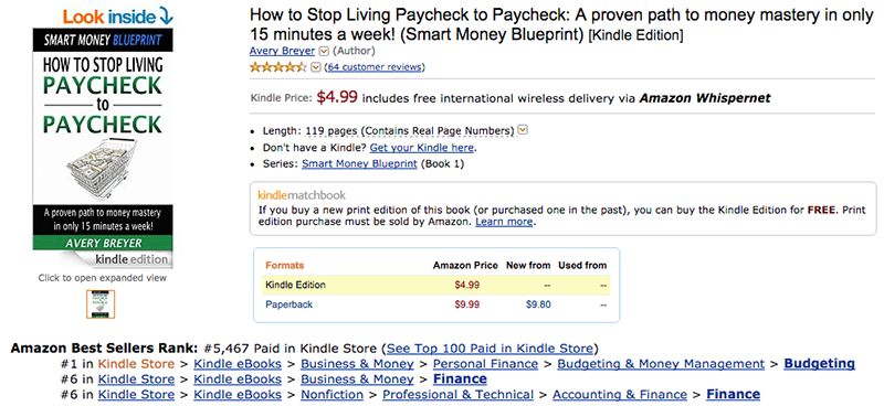 How to Stop Living Paycheck to Paycheck on Amazon
