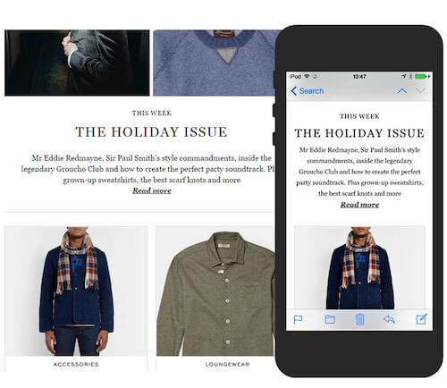 Typographic Patterns In HTML Newsletter Email Design