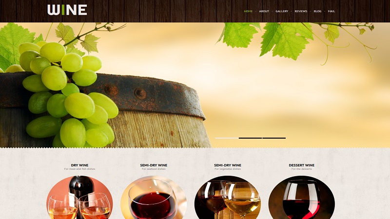 Wine Industry Website Design