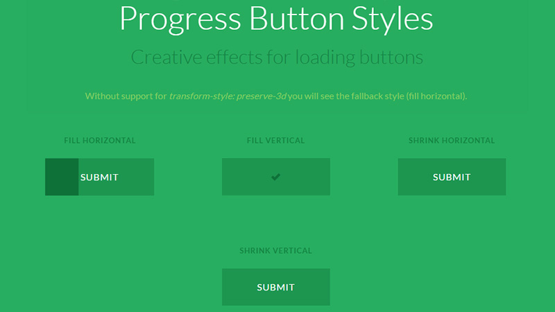 Progress Buttons