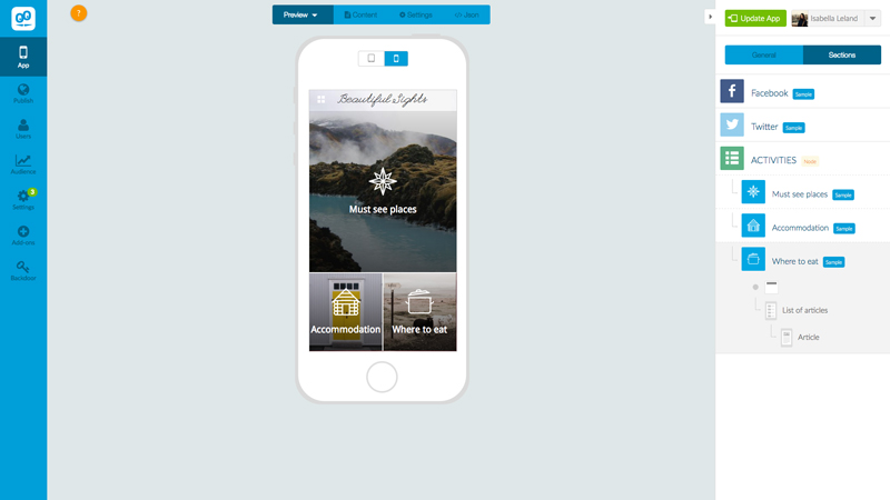 Custom Mobile Design with the GoodBarber App Builder