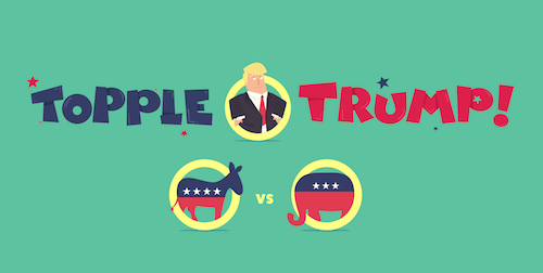 Building 'Topple Trump', An Interactive Web-Based Quiz Game (Case Study)