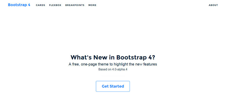 Bootstrap 4 Guide