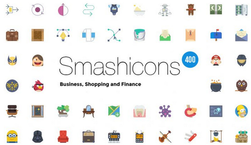 400 Shop Business Finance Icons