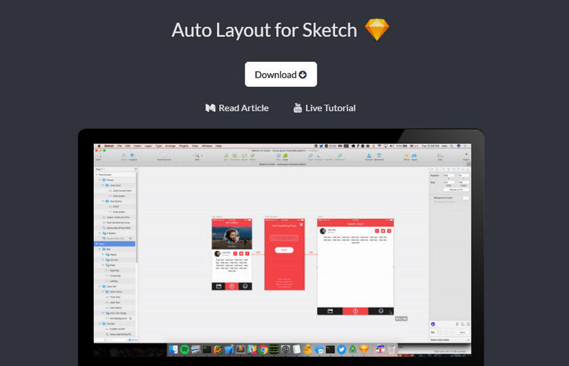 Auto Layout for Sketch