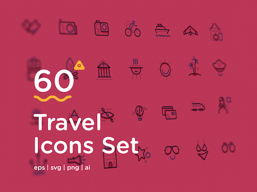 60 Travel Icons To Awaken Your Wanderlust