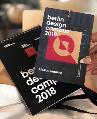 Branding and visuals for Berlin Design Campus, designed by Prjctr Design School in Kiev, Ukraine.