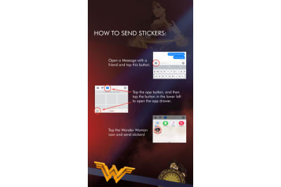 Wonder Woman stickers