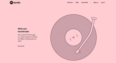 pink background with record player spinning
