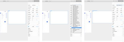 Select a Frame, Device in the Properties panel and choose Apple MacBook Pro.