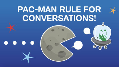 Slide showing a graphic of the pacman rule