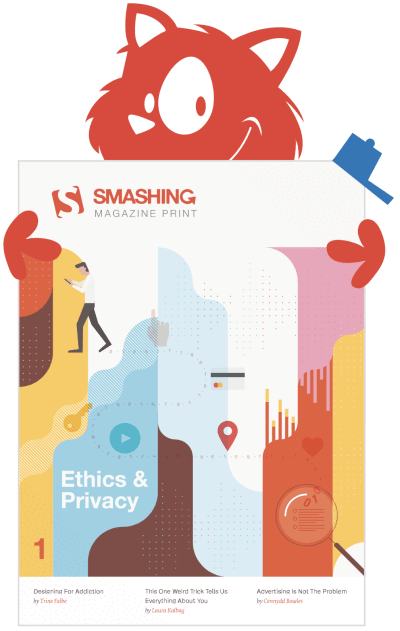 The cover of Smashing Magazine Print