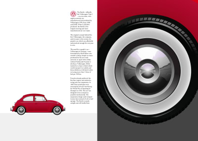 This design, inspired by 'The Foot and the Ferrari.' uses a CSS background-image gradient and the object-fit property.