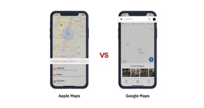 UX Search Patterns for Apple Maps and Google Maps