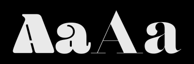 modern typeface