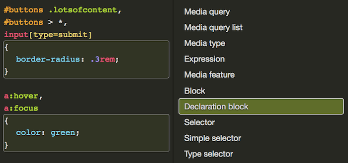 CSS And HTML Vocabulary
