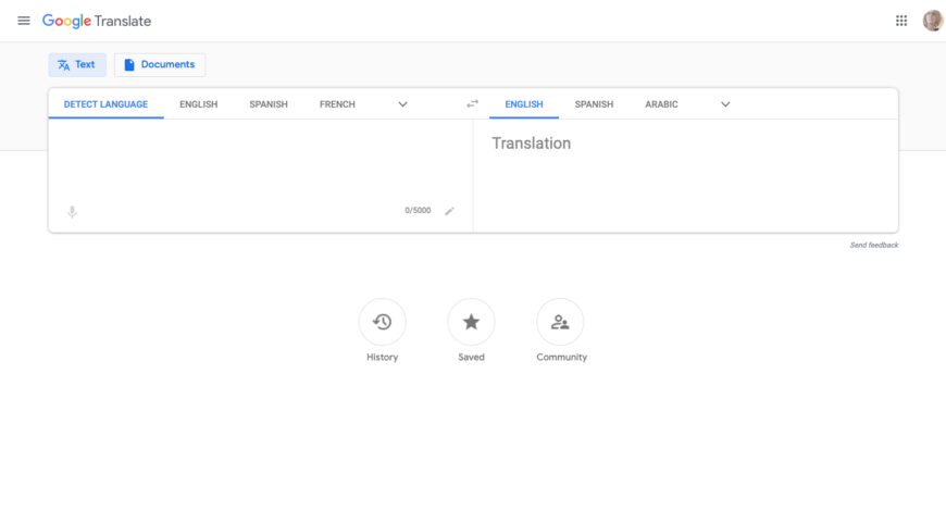 google-translate-dashboard